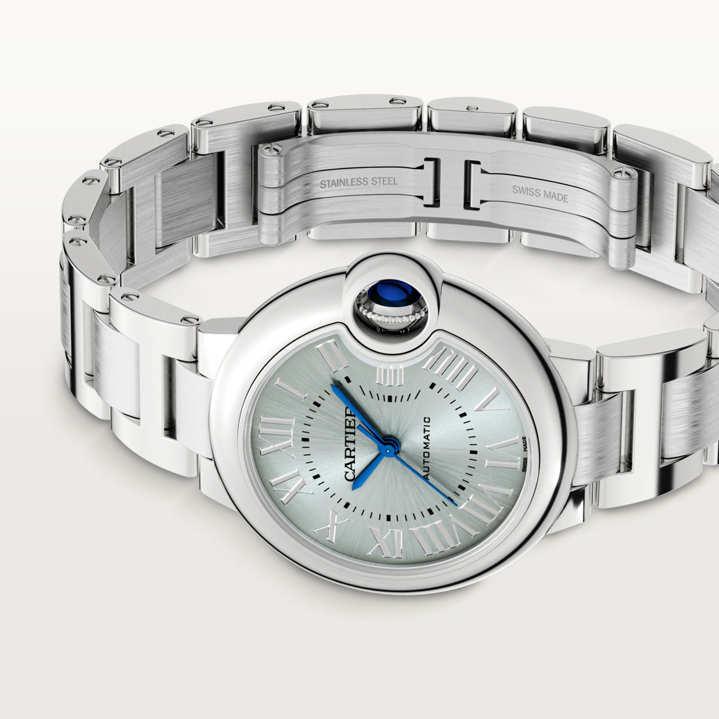 Ballon Bleu de Cartier Steel 33mm Watch WSBB0062