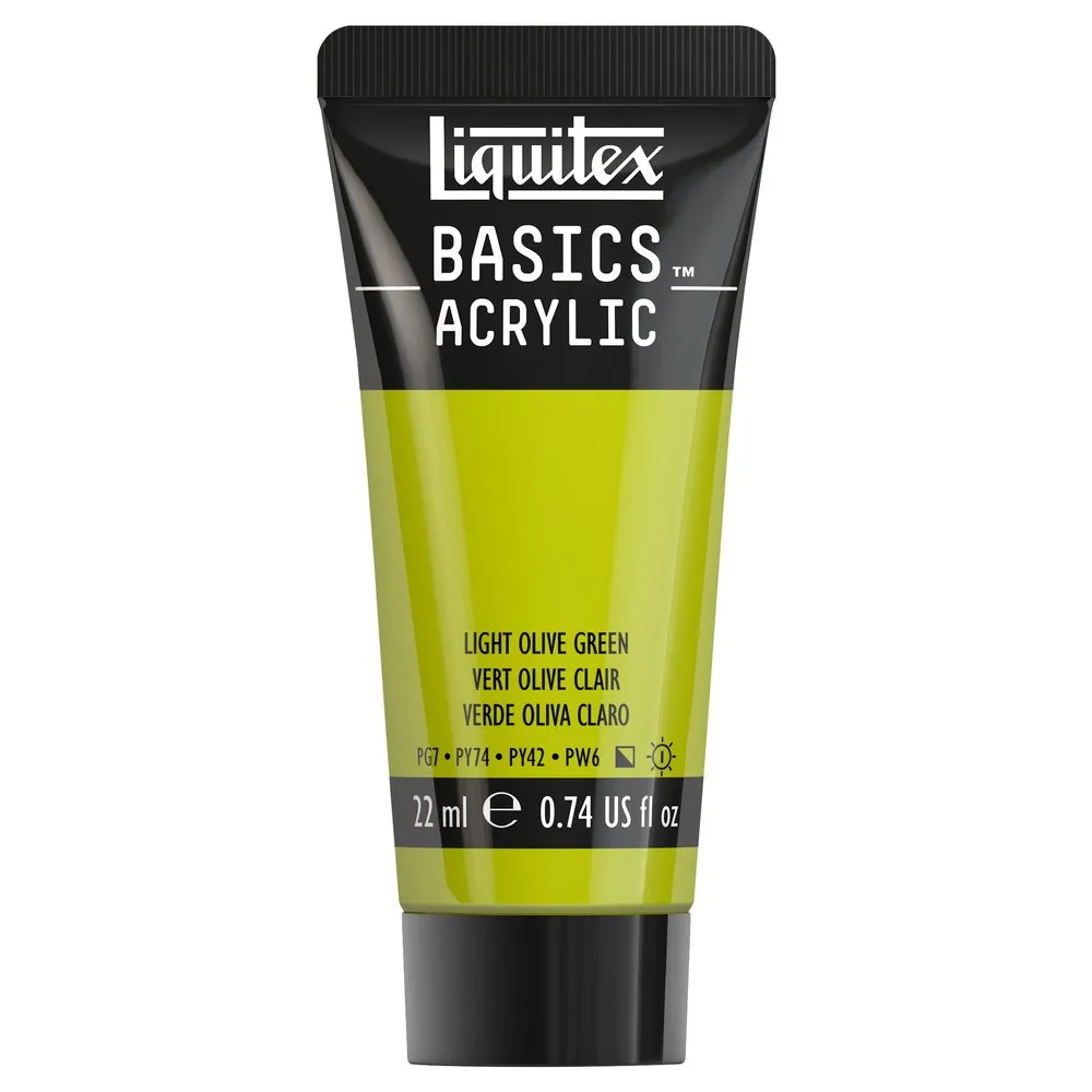 Basics Acrylic Color - Light Olive Green