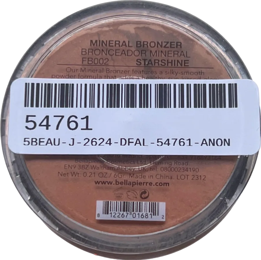 Bellapierre Mineral Bronzer Starshine 6g