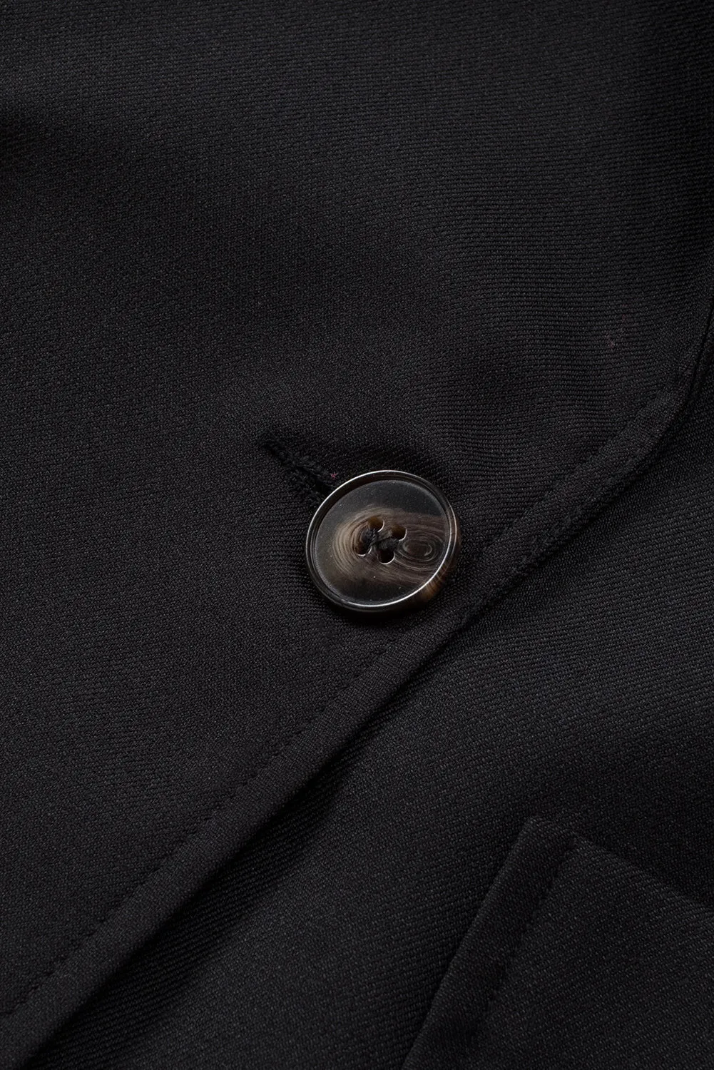 Black Cuff Detail Blazer
