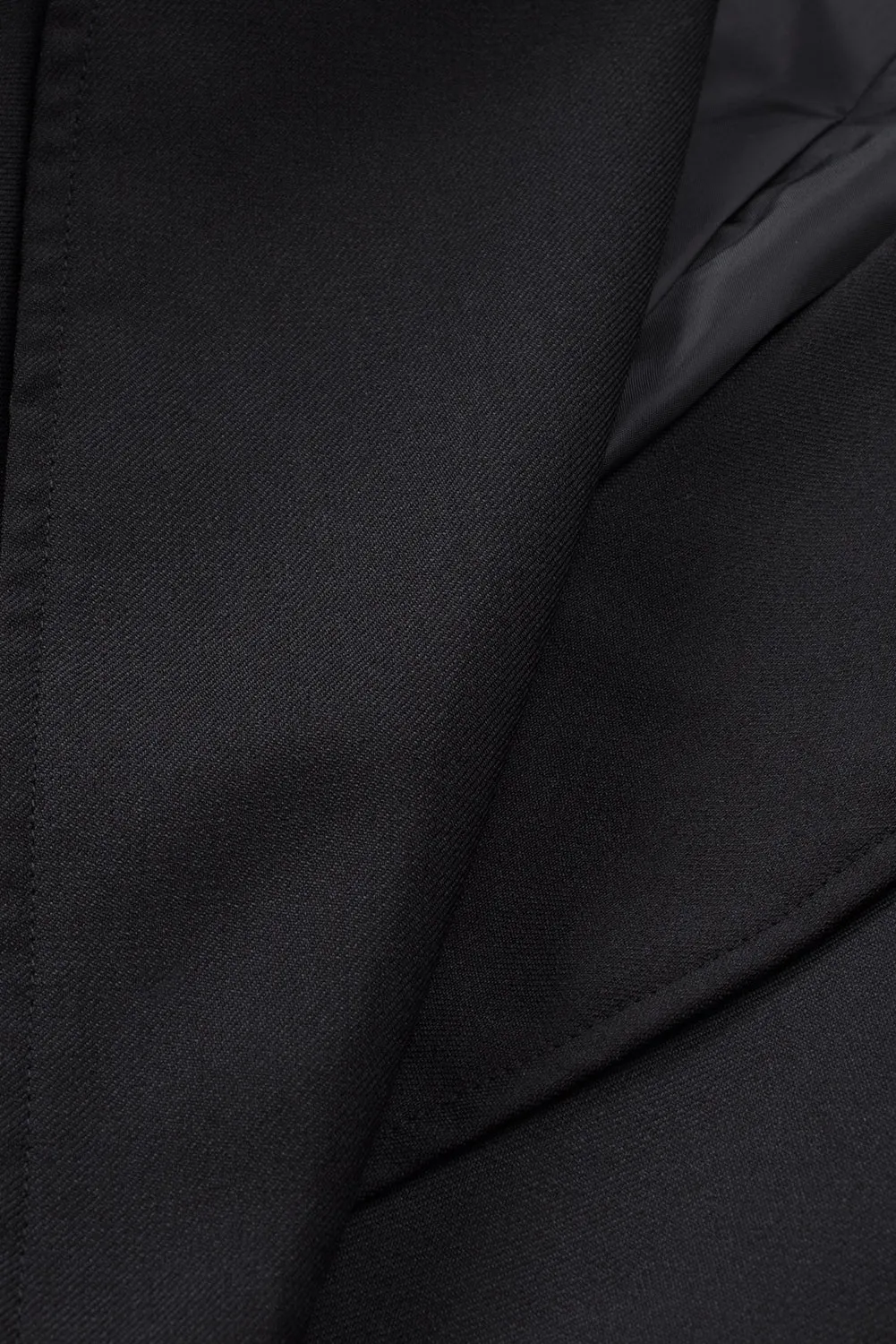 Black Cuff Detail Blazer