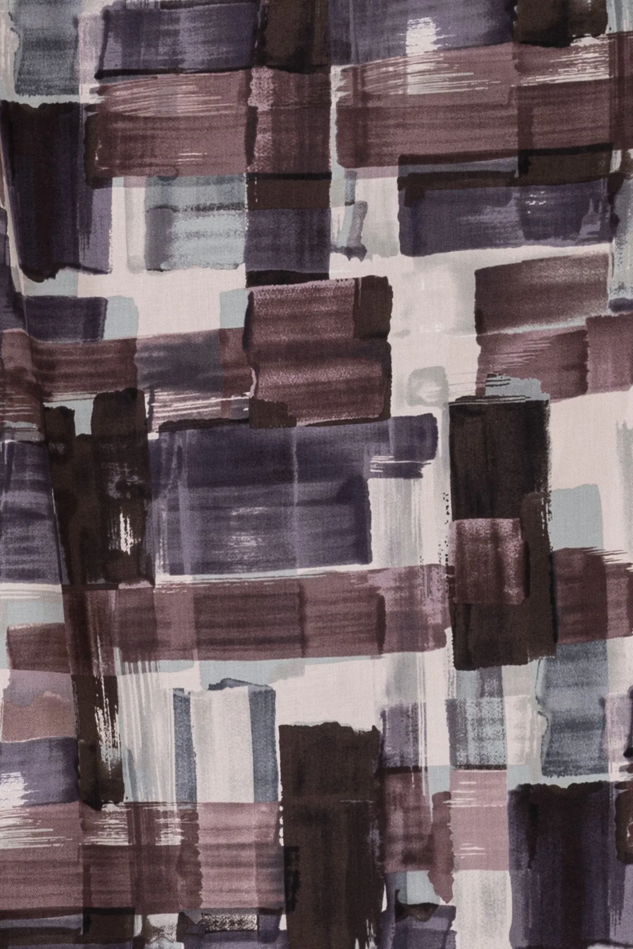 Blackberry Scramble Japanese Cotton Woven - ENDCUT