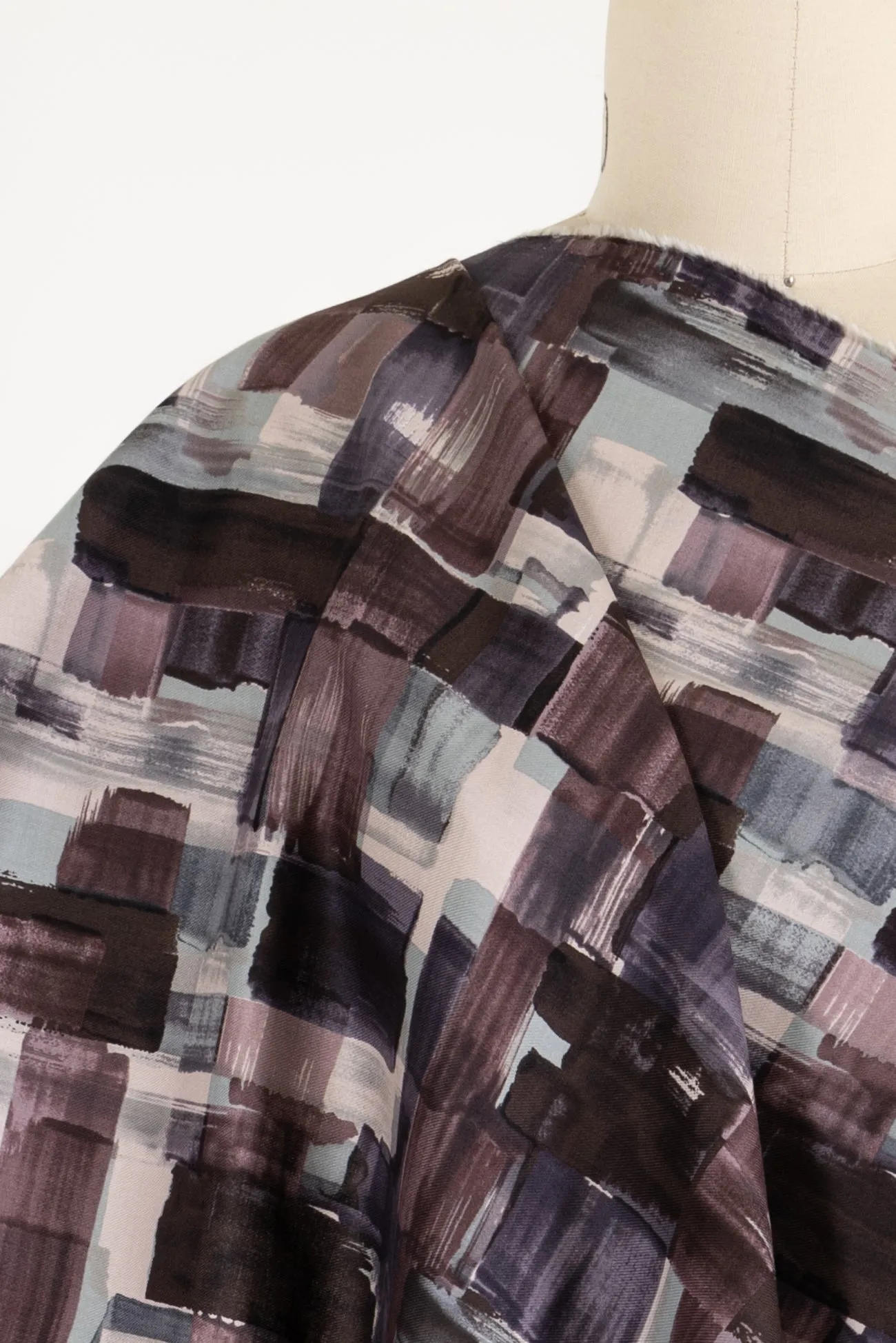 Blackberry Scramble Japanese Cotton Woven - ENDCUT