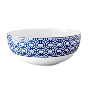 Blue Newport Garden Gate Vegetable Serving Bowl