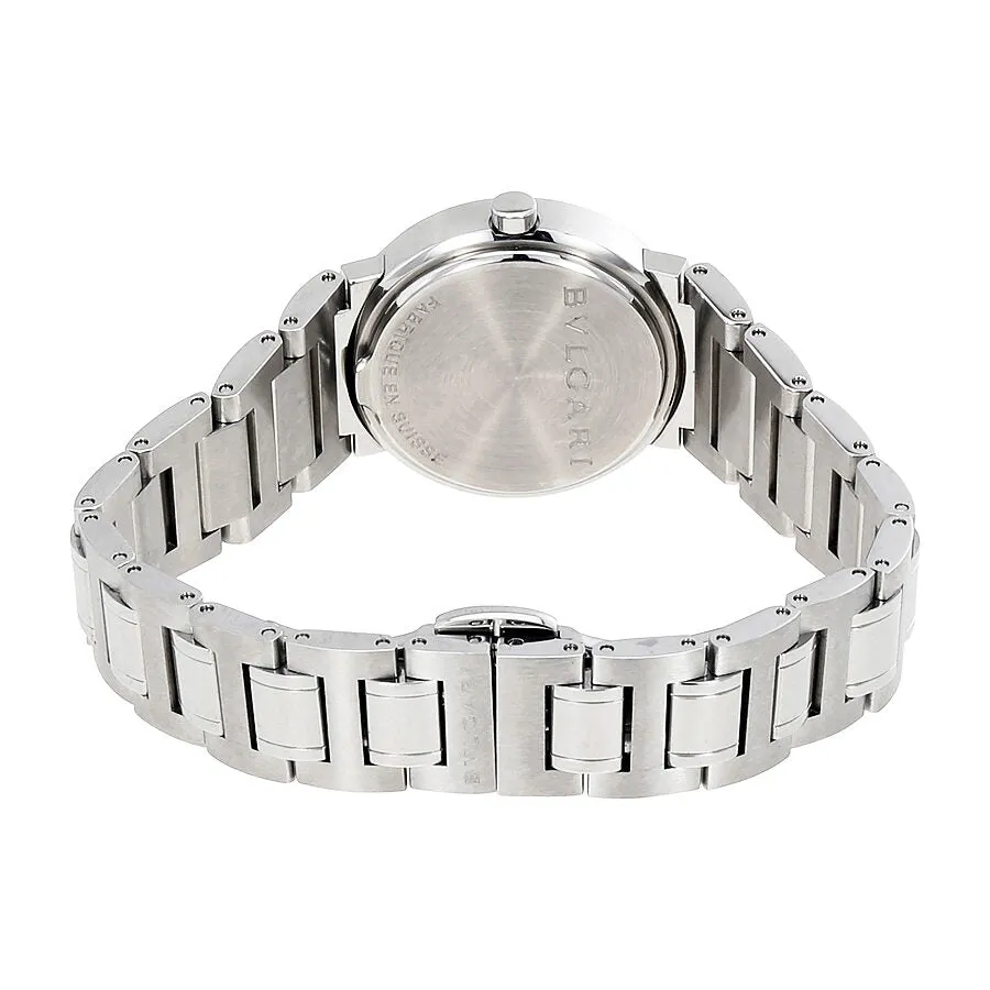 Bvlgari Bvlgari Silver Dial Ladies Diamond Watch 101355