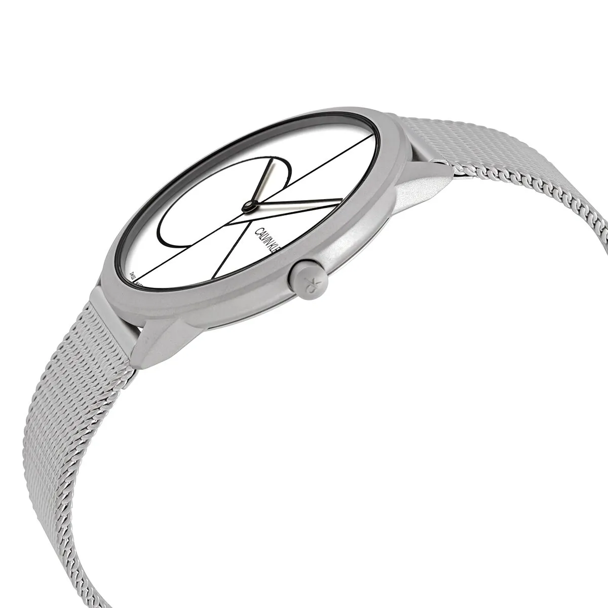 Calvin Klein Minimal Quartz White Dial Men's Watch K3M5115X