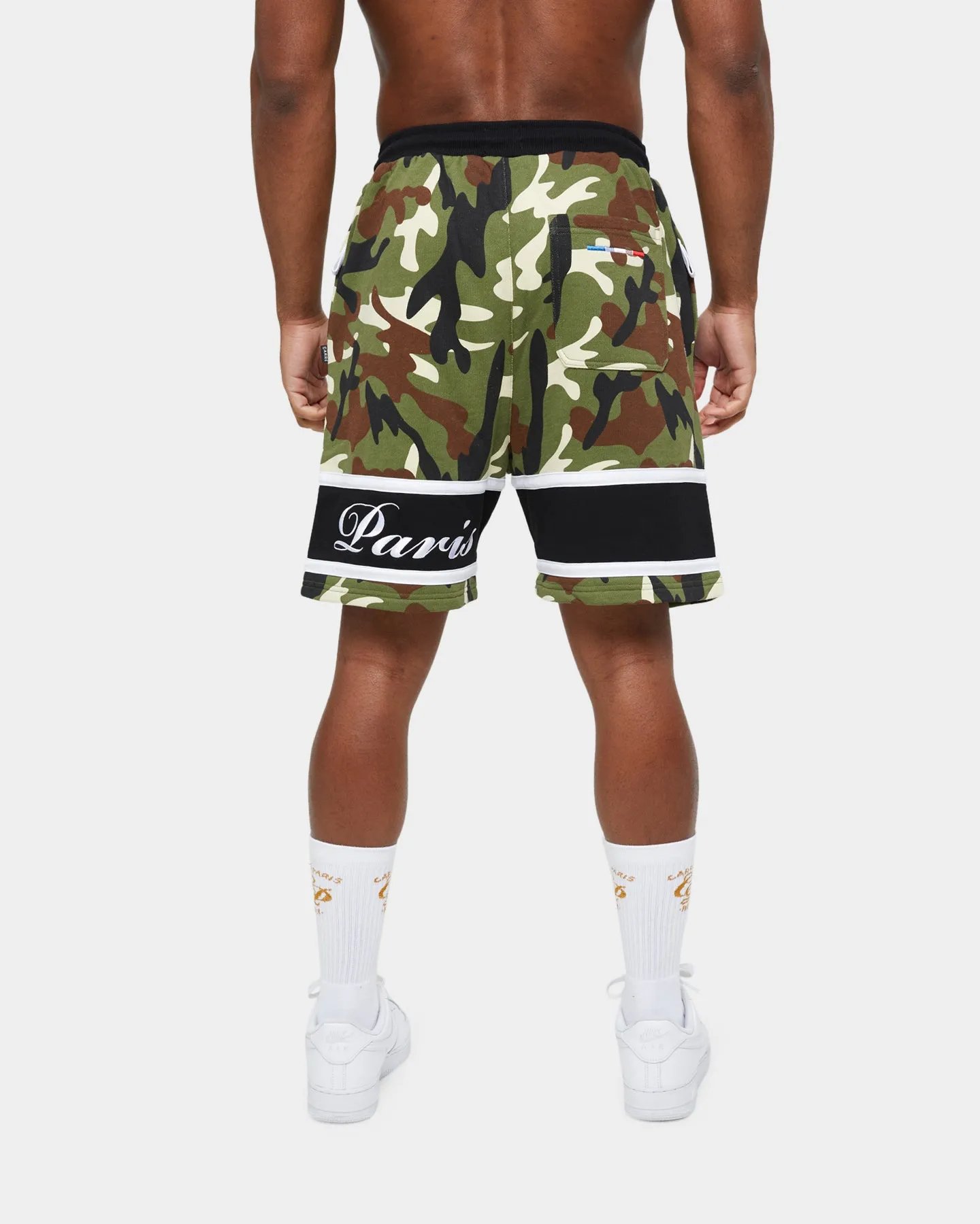 Carre Revolution Fleece Shorts Woodland Camo