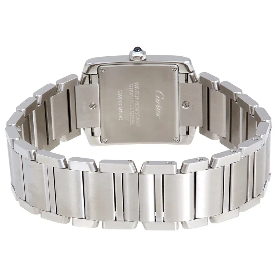 Cartier Tank Francaise Silver Dial Ladies Watch W4TA0009