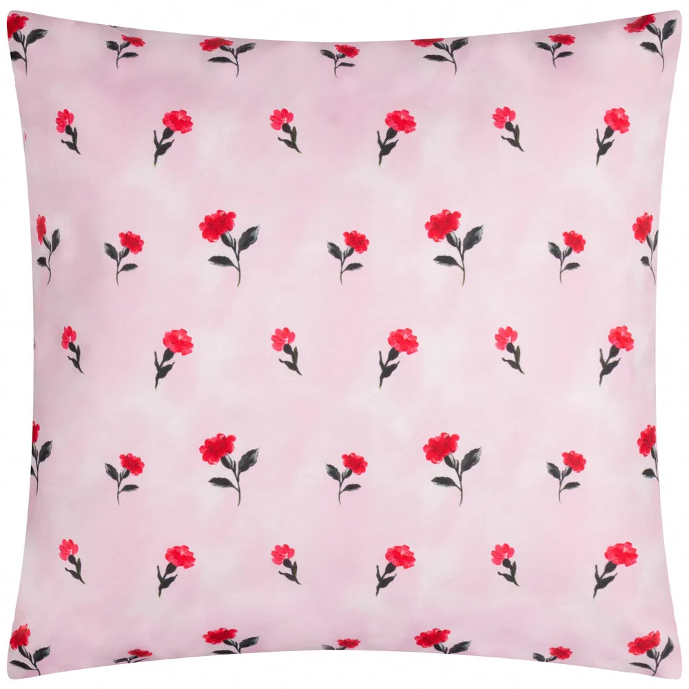 Cassis Printed Outdoor Cushion Lilac