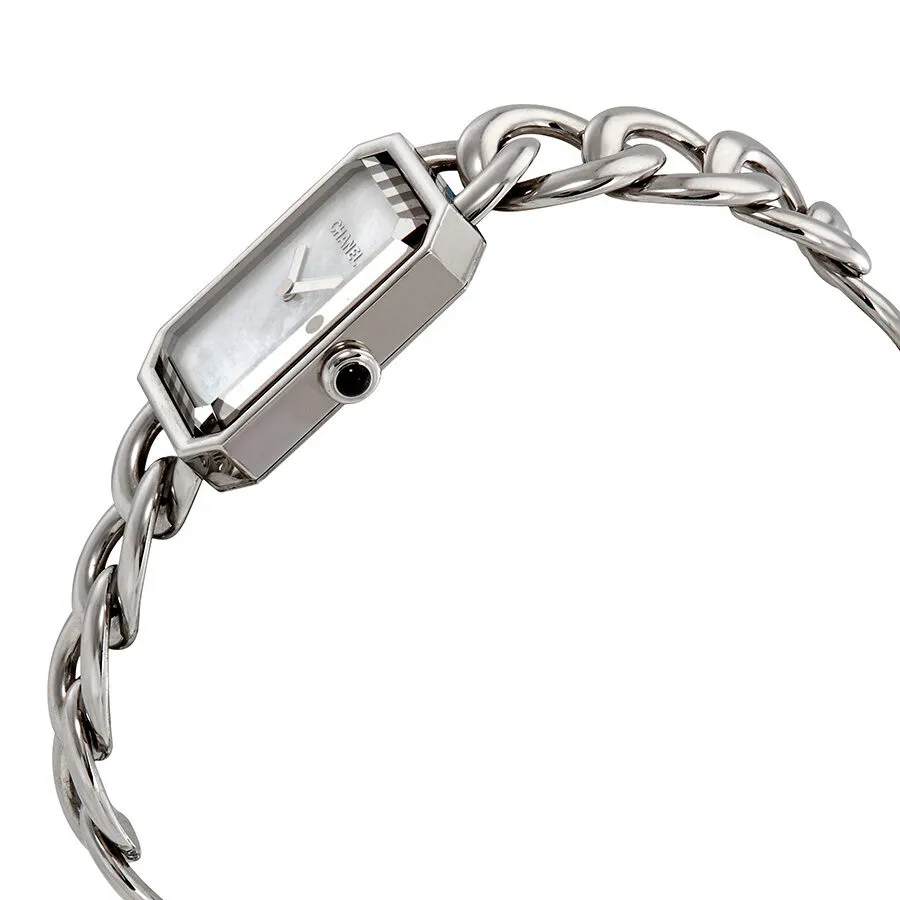 Chanel Premiere Mother of Pearl Dial Stainless Steel Ladies Watch H3251
