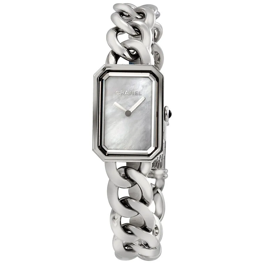 Chanel Premiere Mother of Pearl Dial Stainless Steel Ladies Watch H3251