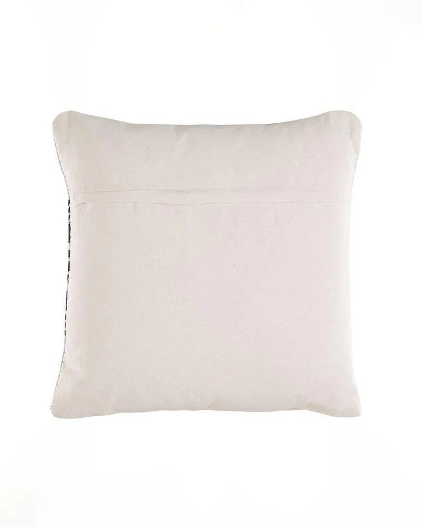 Chevron Cotton Jacquard Printed Cushion Cover | Single