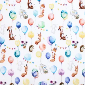 Cuddle® Prints - Up in the Air Multi Digitally Printed Yardage