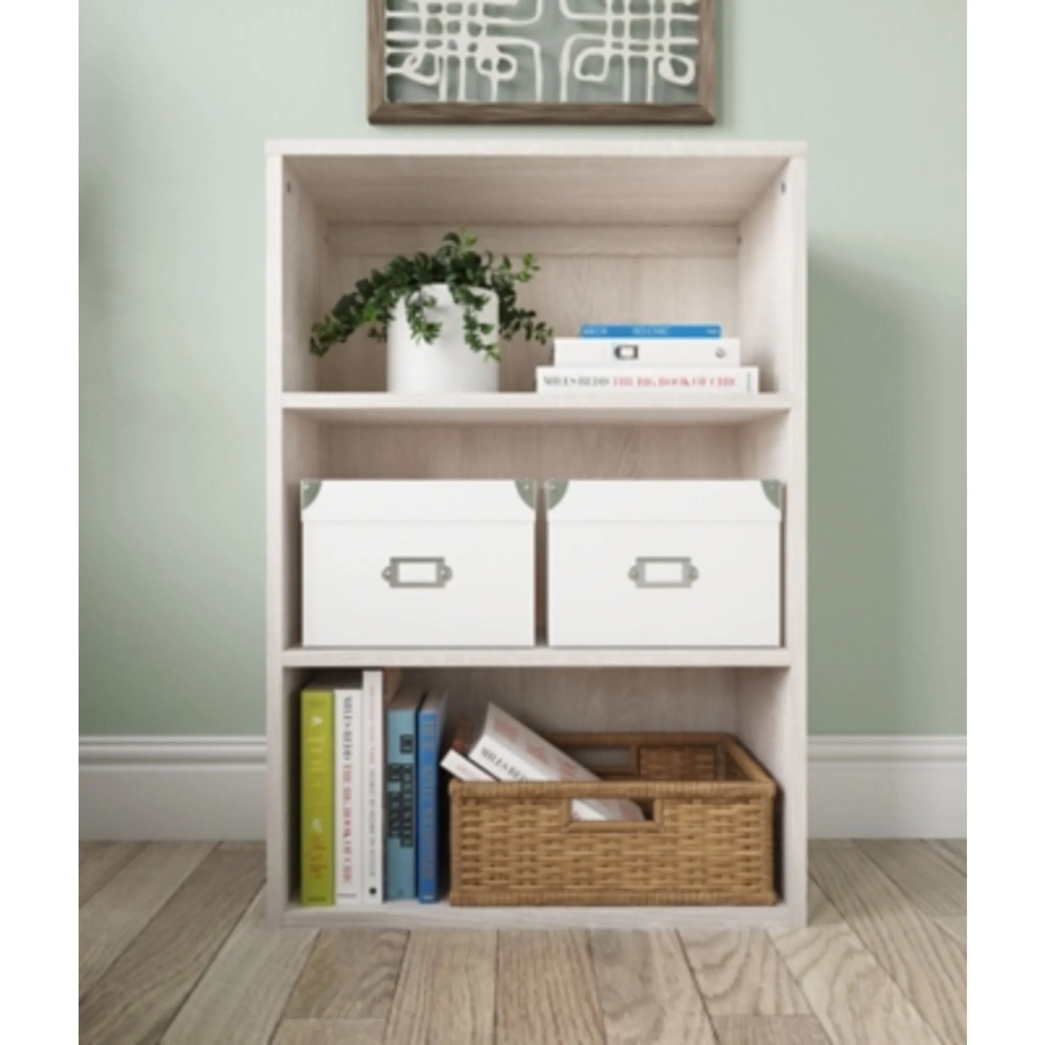 Dorrinson Medium Bookcase - Antique White