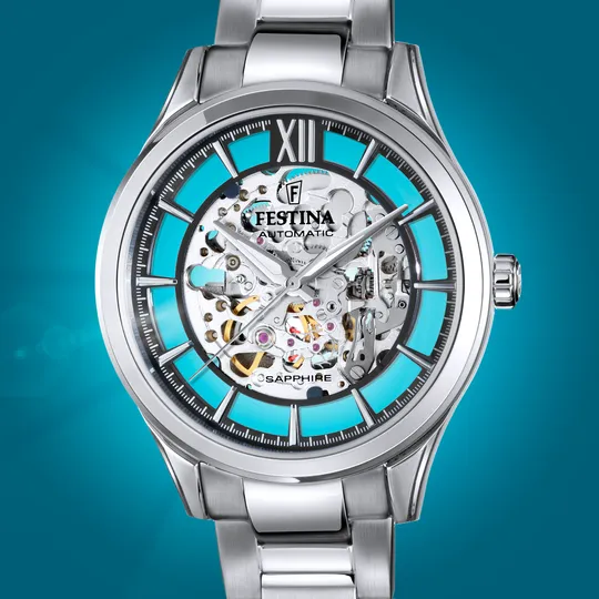 Festina Automatic Stainless Steel Analog Mens Watch I Model F20630/1 Automatic Movement