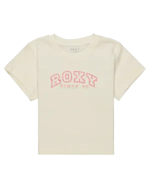 Girls Baby One More Time T-Shirt in Egret