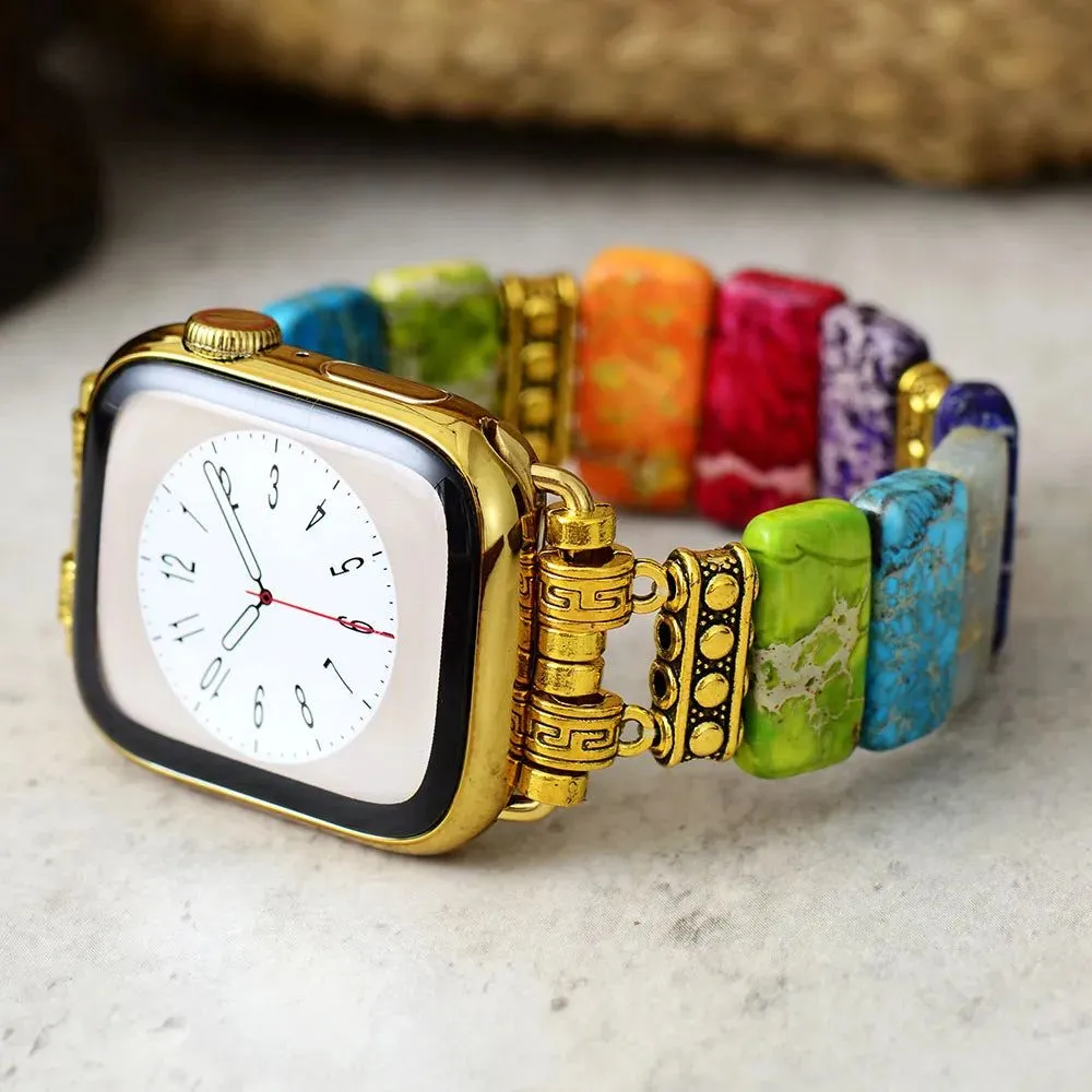 Golden Chakra Apple Watch Strap