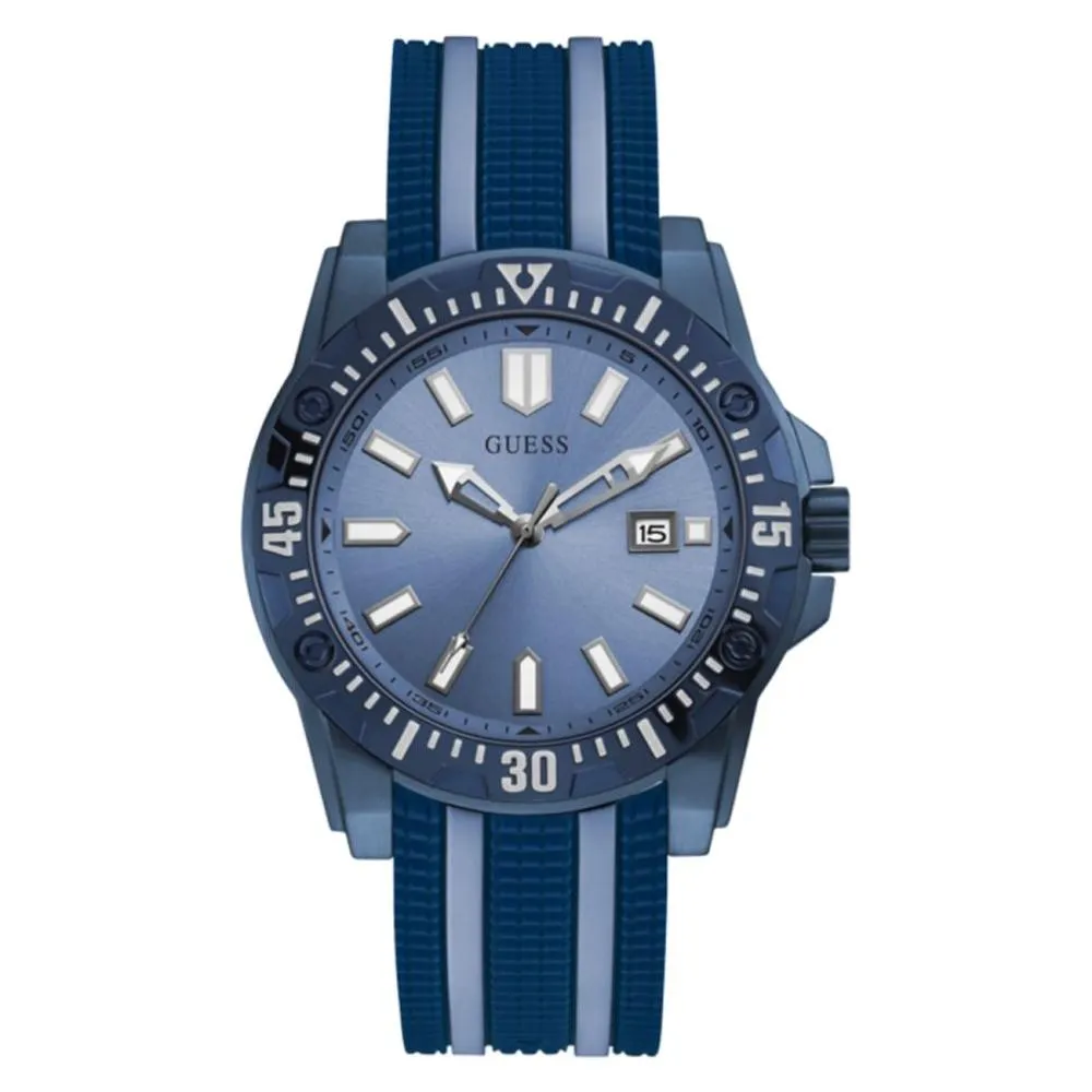 Guess Blue Silicone Watch