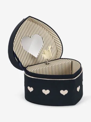 Konges Sløjd Baby Swan Treasure Box in Navy