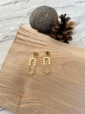Lexie Drop Earrings Gold