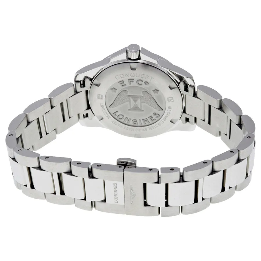 Longines Black Dial Stainless Steel Ladies Watch L3.378.4.58.6