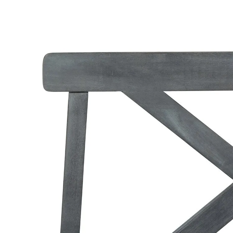 Mayer Outdoor Bench - Dark Slate Gray