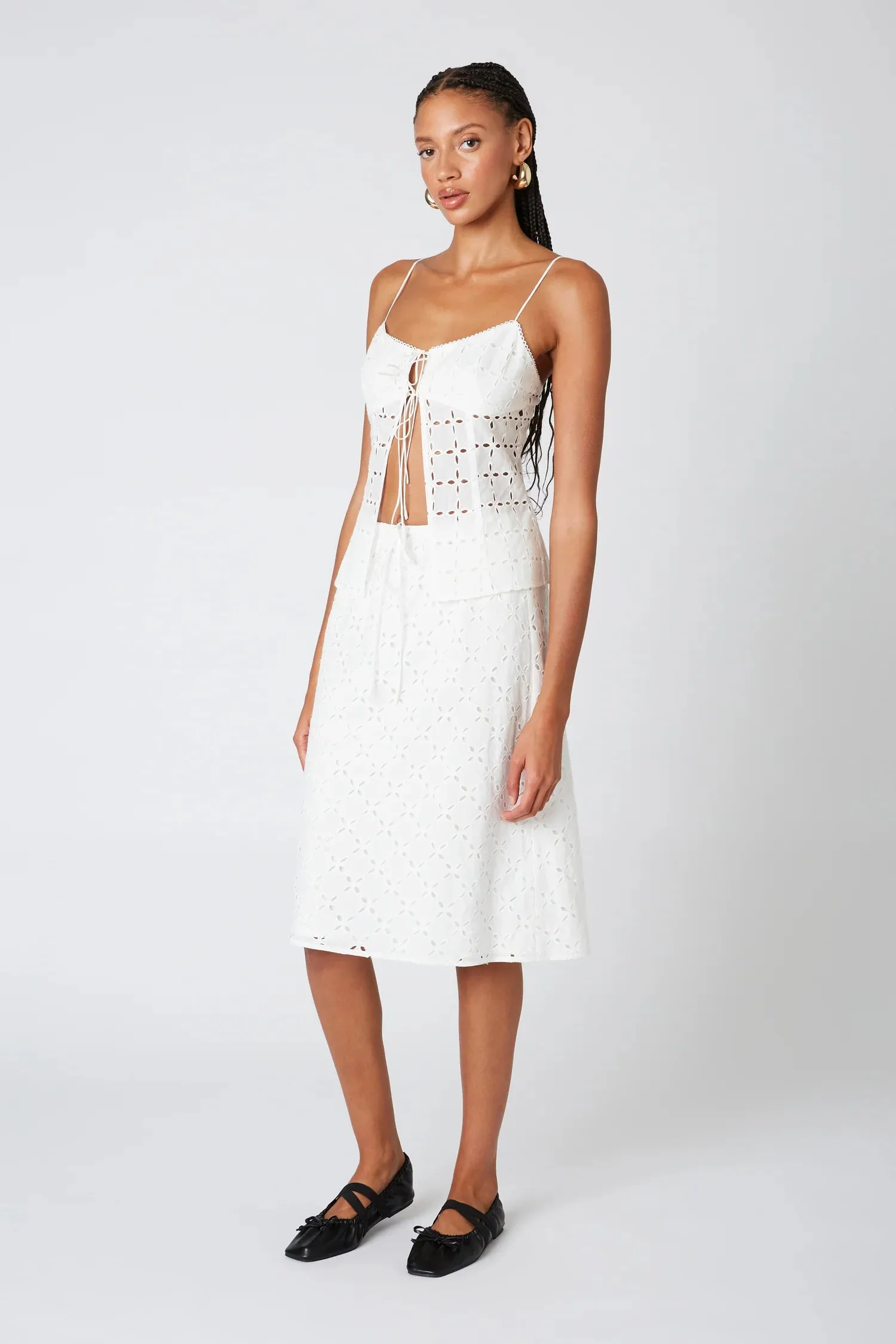 Mia Top White