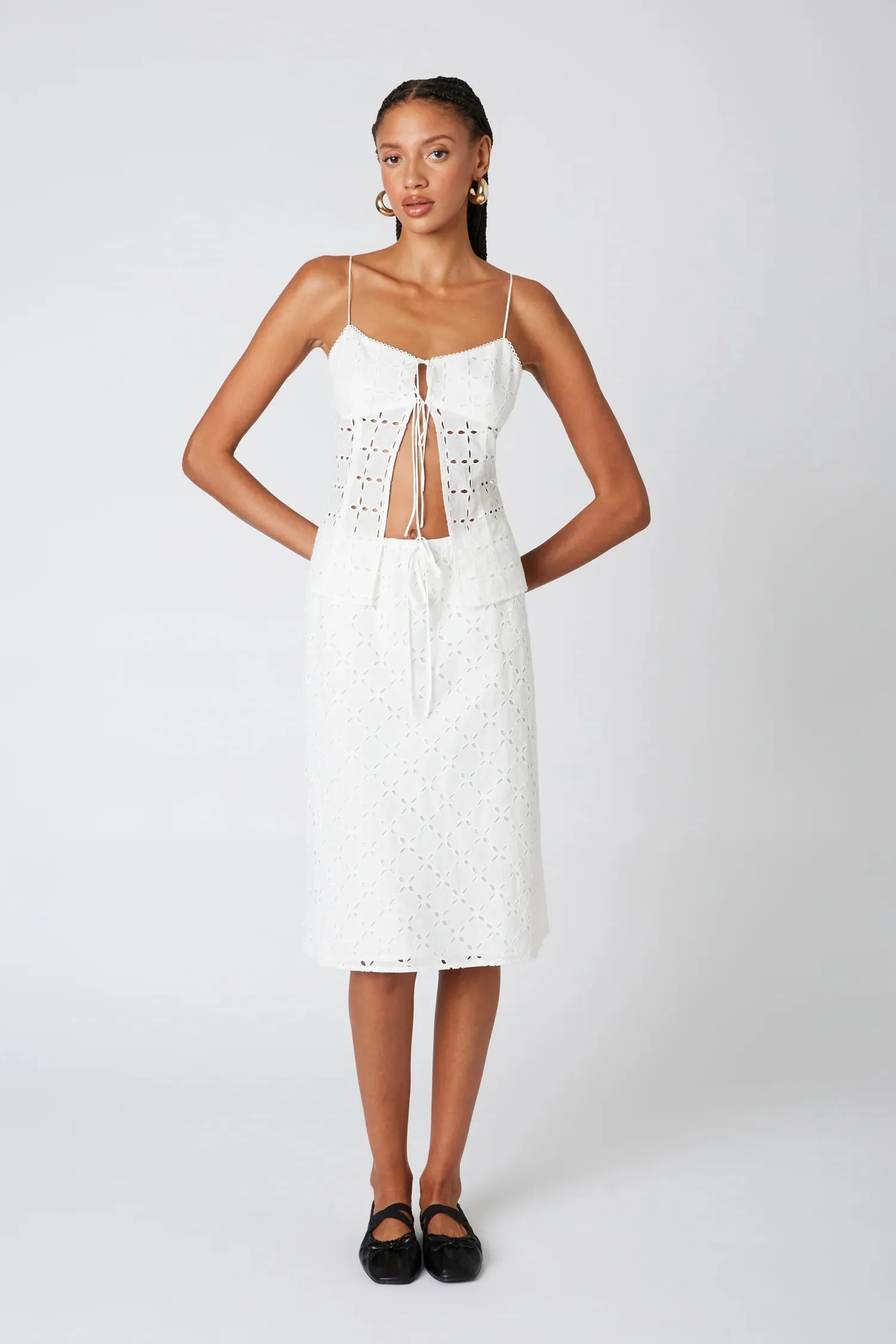 Mia Top White