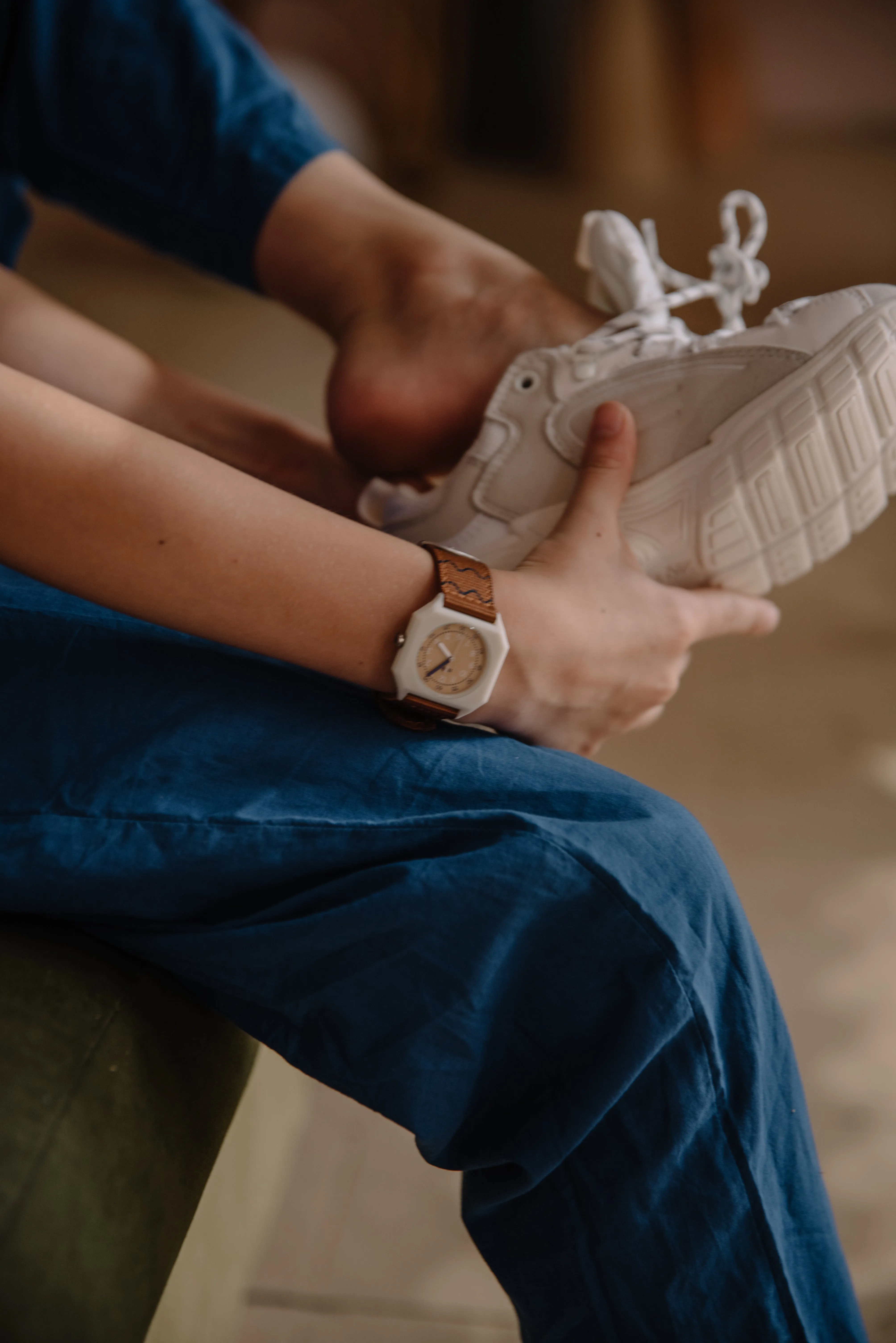 Mini Kyomo sustainable kids watch - Sunset