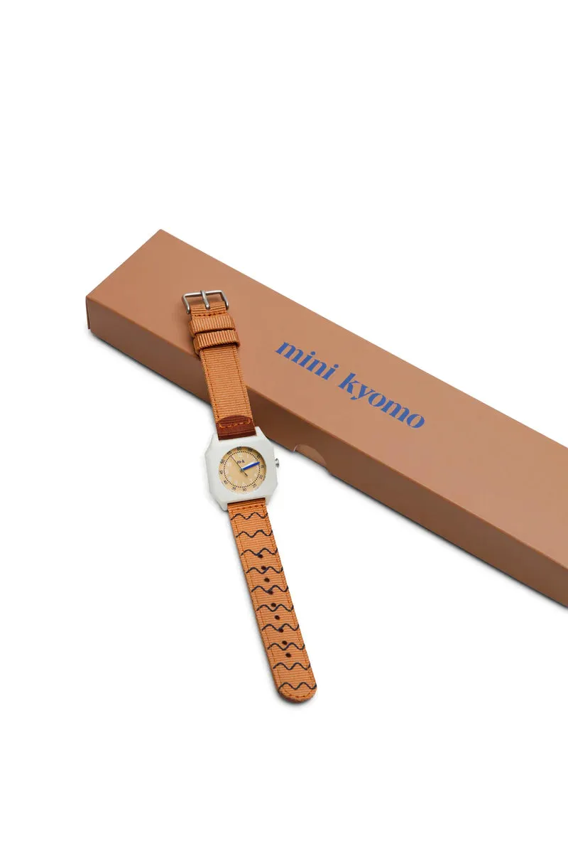 Mini Kyomo sustainable kids watch - Sunset