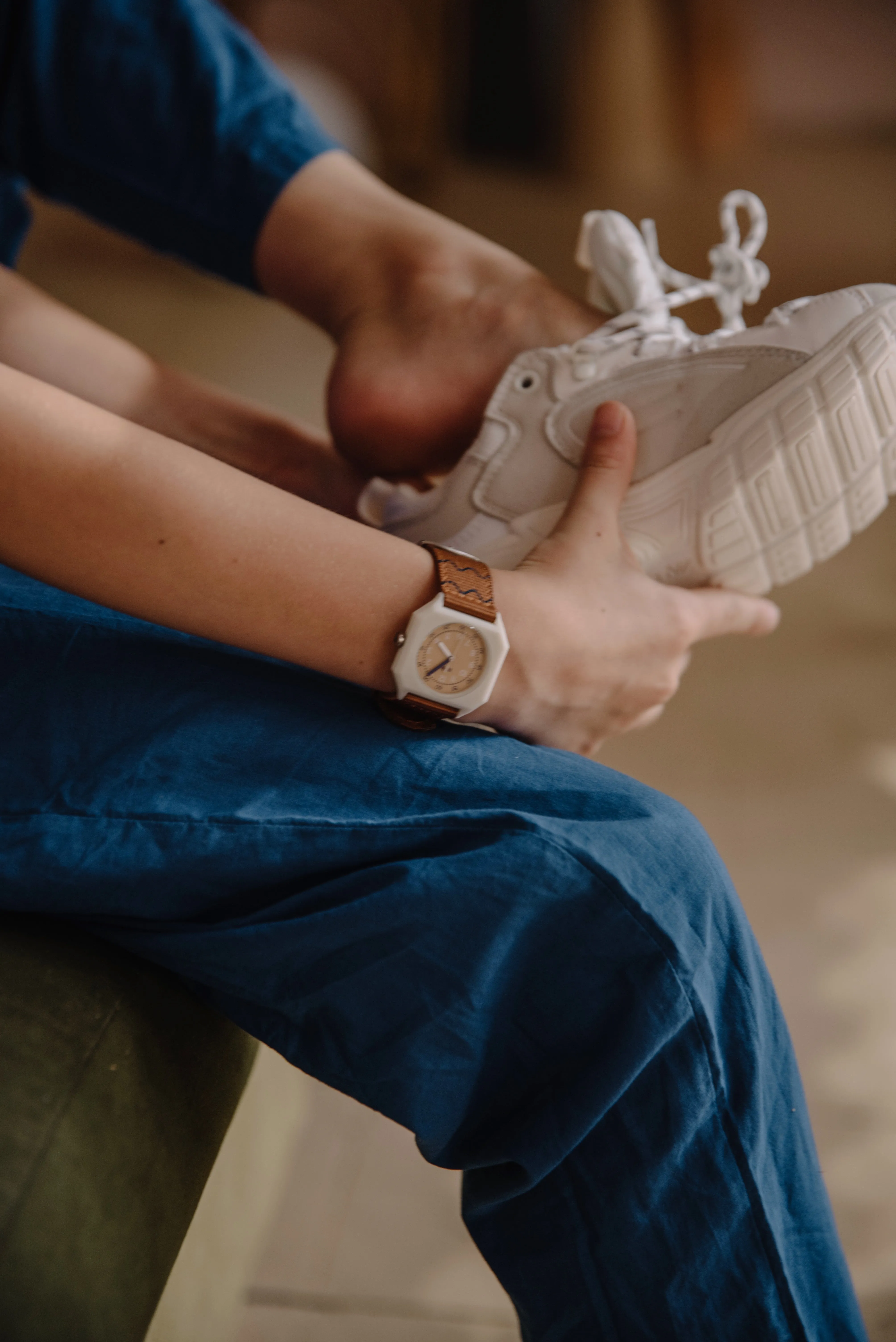 Mini Kyomo sustainable kids watch - Sunset
