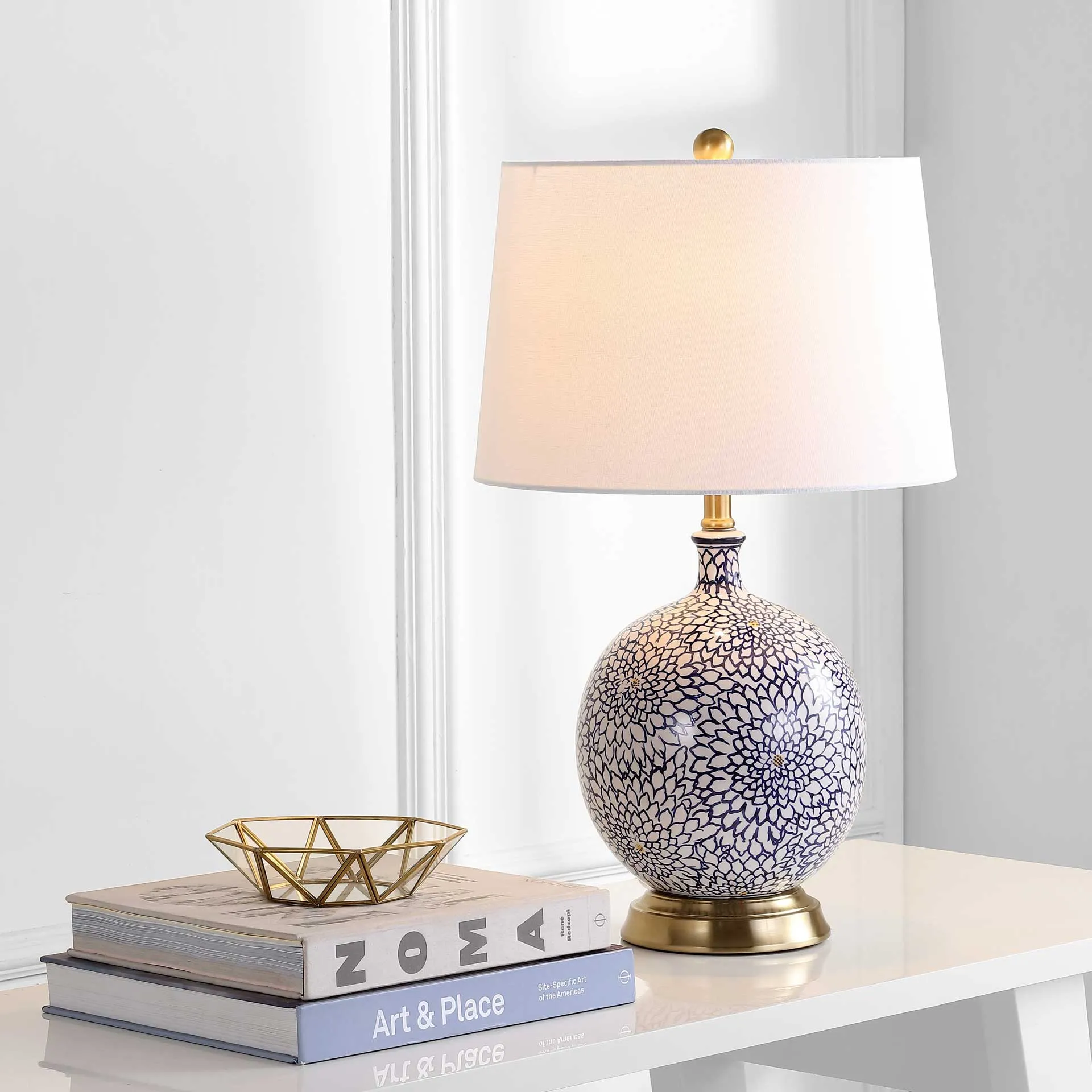 Origin Table Lamp Blue/White