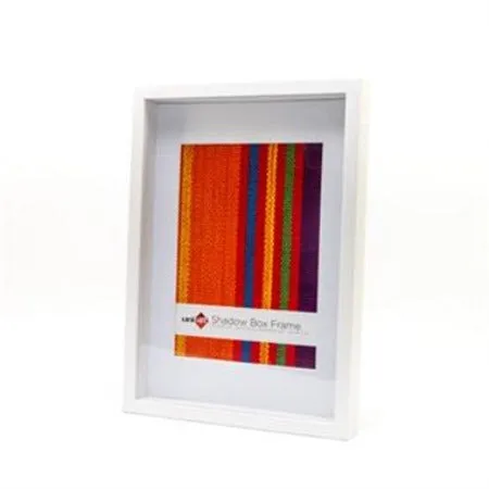 Shadow Box White Frame A4 Opening - 29.7x42cm