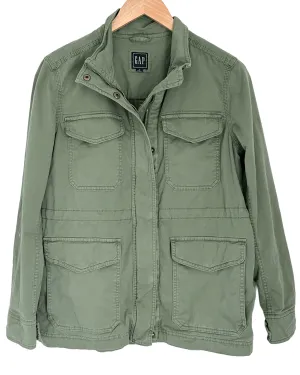 Soft Autumn Olive Green Utility Jacket