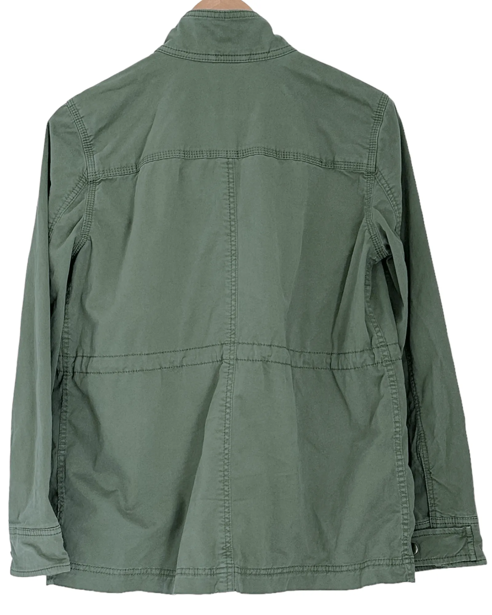 Soft Autumn Olive Green Utility Jacket