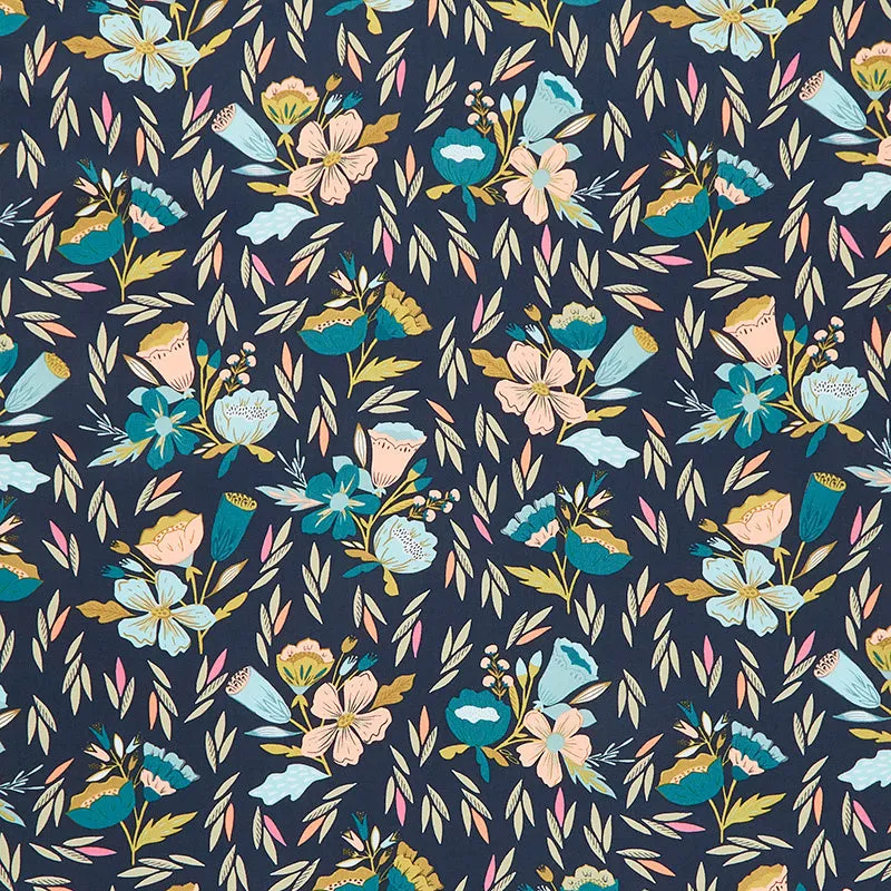 Songbook A New Page - Overjoyed Navy Yardage