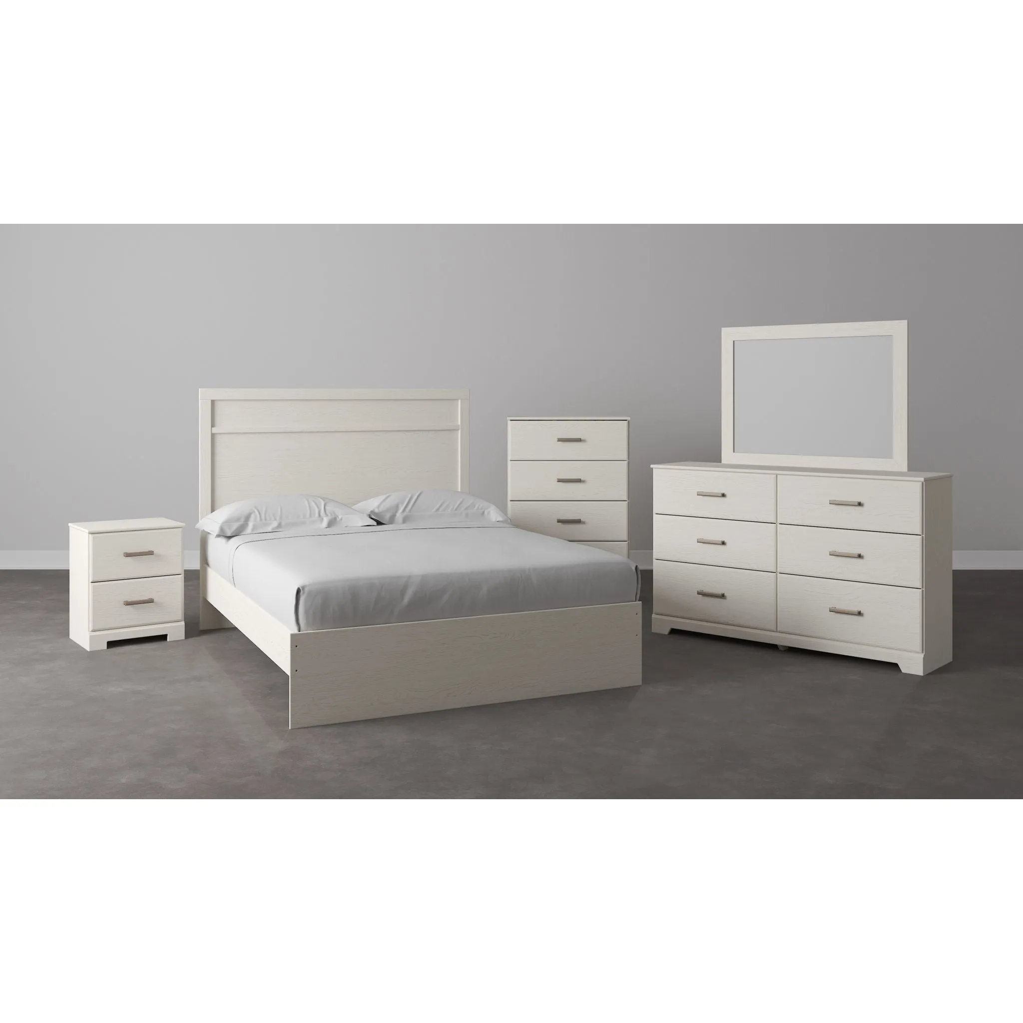 Stelsie Nightstand - White