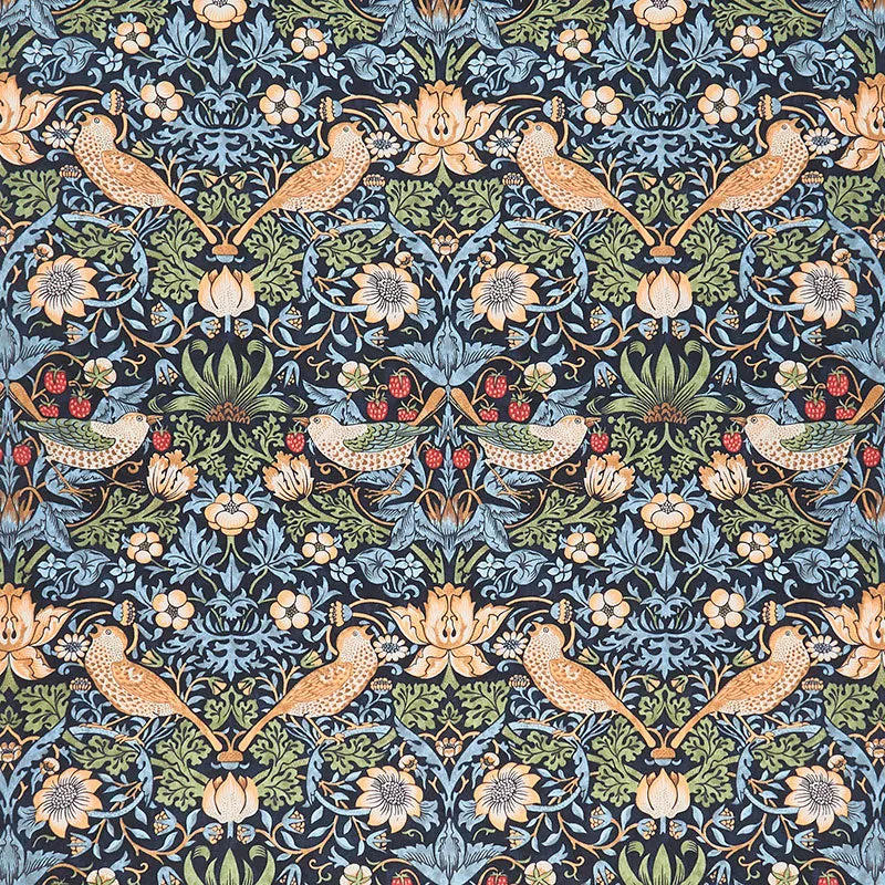 The Original Morris & Co. - Strawberry Thief Navy Yardage