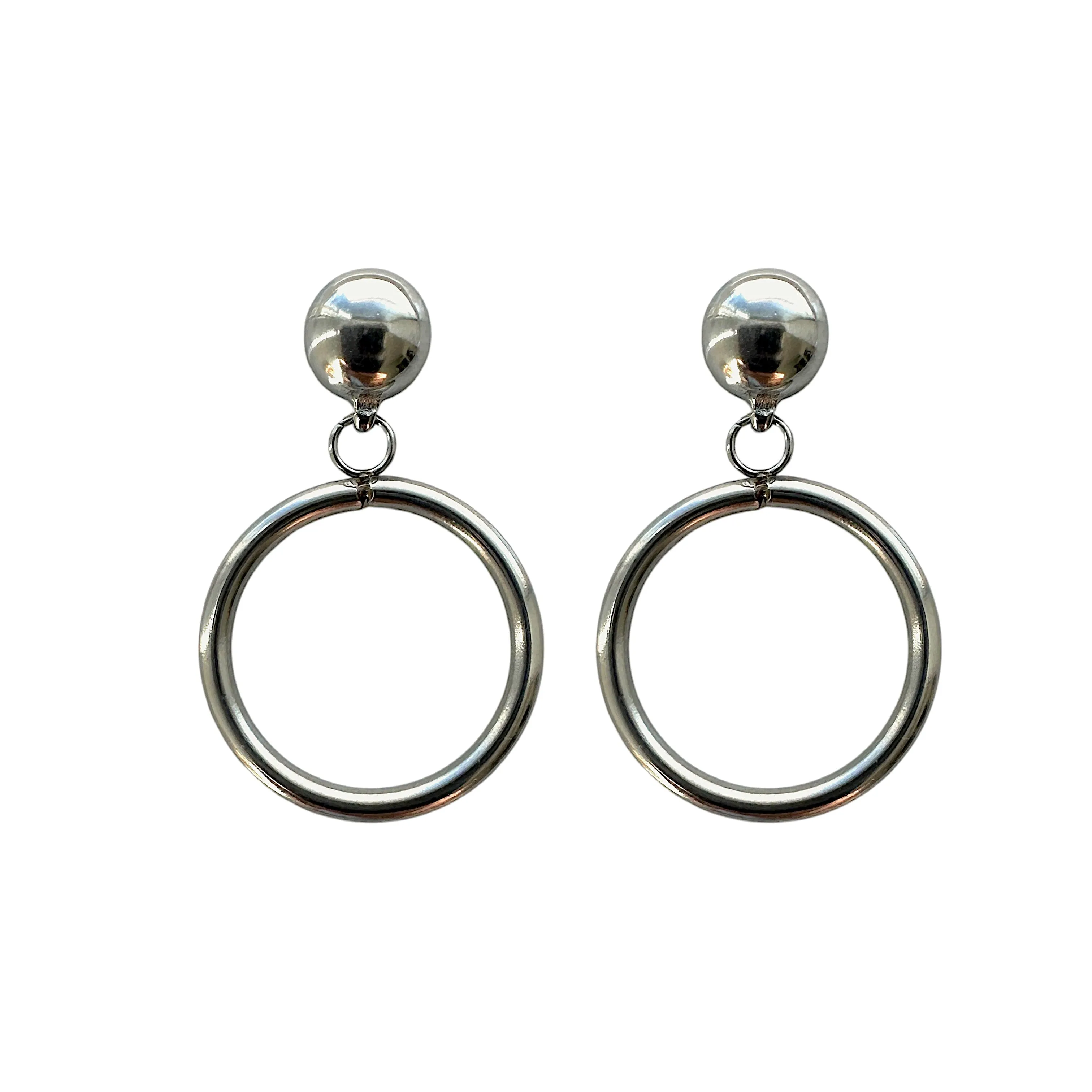 TI-GO Hoop drop earrings 20mm