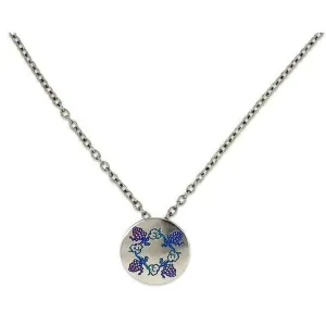 Ti2 Titanium Grapevine Pendant - Purple/Blue