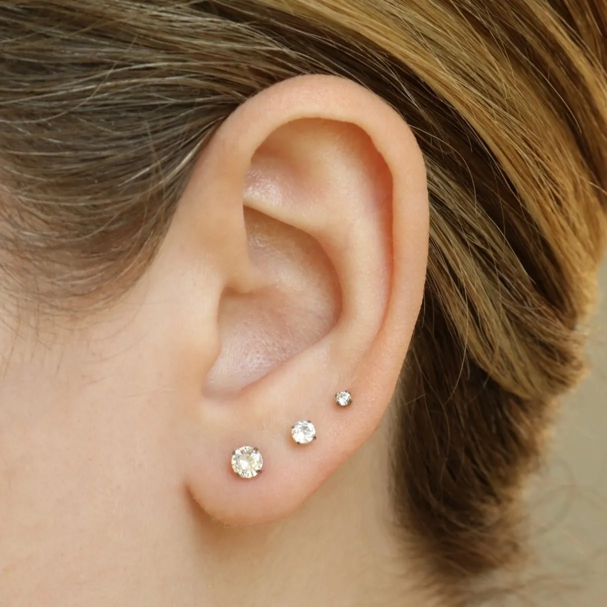 Titanium Crystal Prong Set