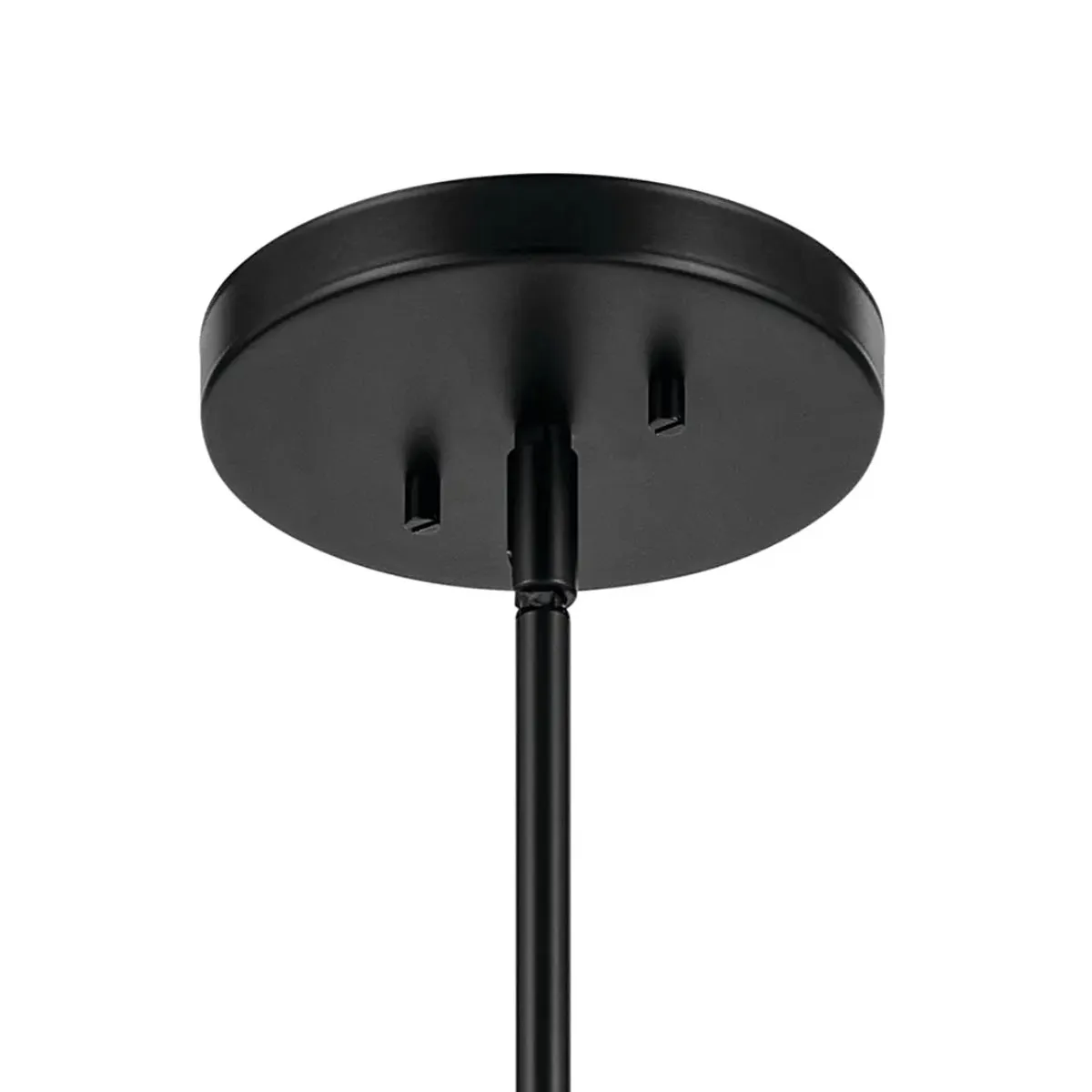 Tolani 26" 4-Light Chandelier, Black Finish