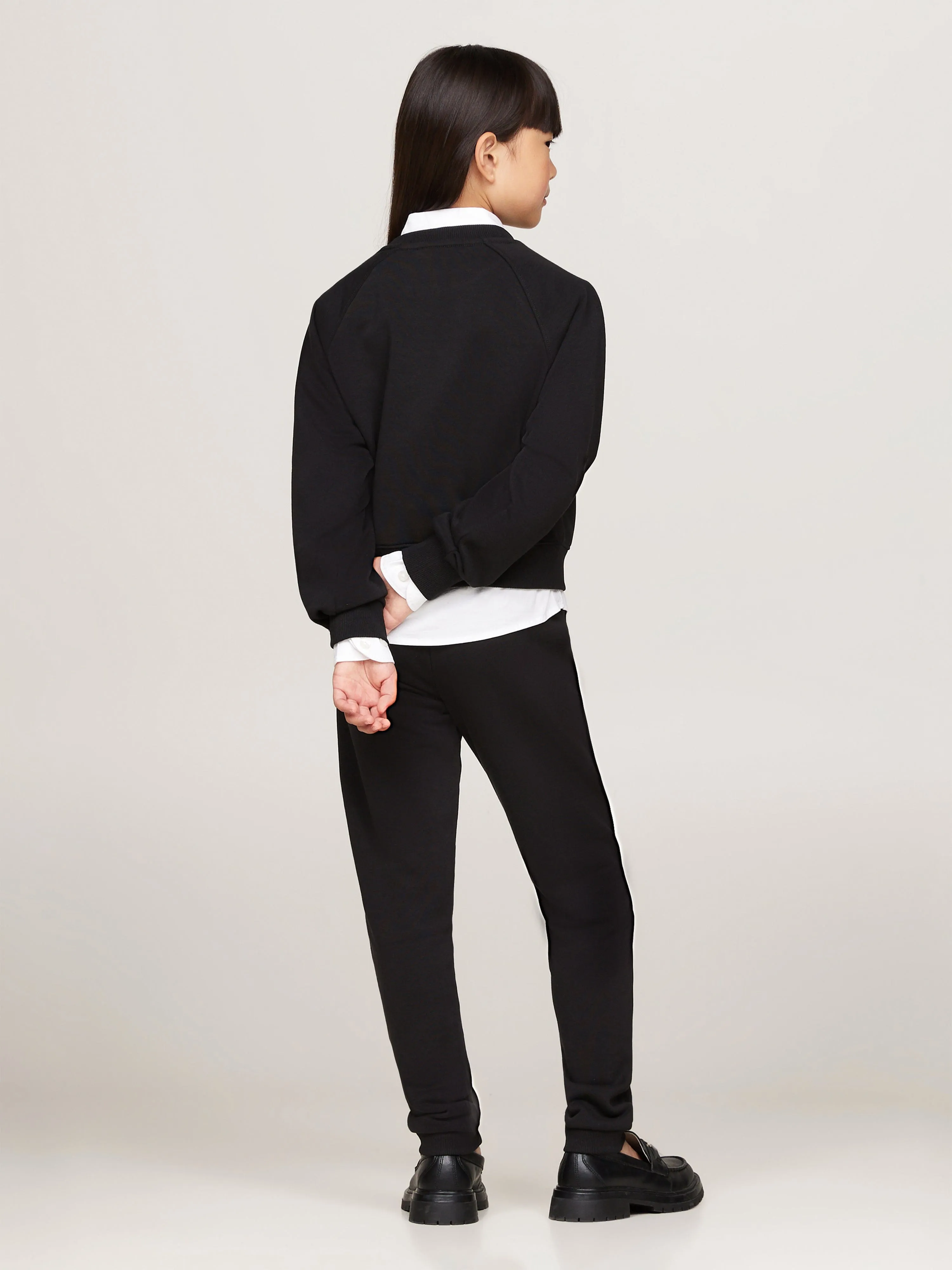 Tommy Hilfiger Girls Essential Tracksuit in Black