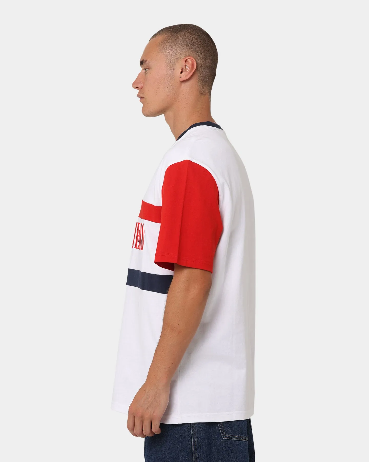 Tommy Jeans TJM Skater Archive Block T-Shirt White