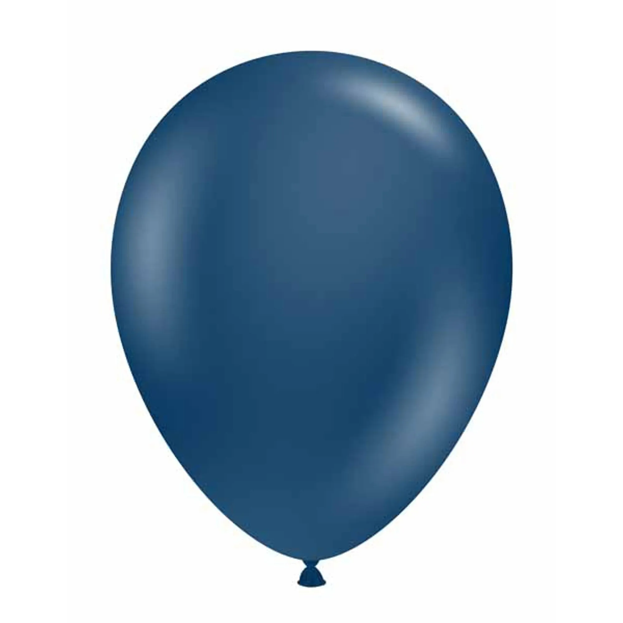 Tuftex Naval Latex Balloons - 5-Inch Navy Blue Standard Balloons